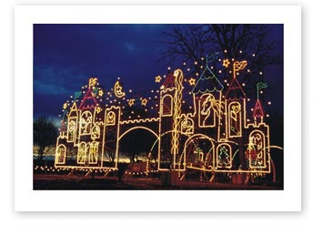 Lighted Park and Event Displays, Lighted Castle Display