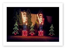 Lighted Park & Event Displays, Toy Soldier Lighted Display