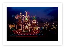 Lighted Park & Event Display, Lighted Pirate Ship