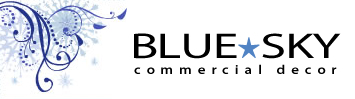 Blue Sky Commercial Decor Logo